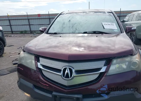 2008 Acura Mdx z USA, uszkodzony, nr VIN 2HNYD28228H534806